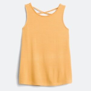 Striped Yellow Tank Top for Kids